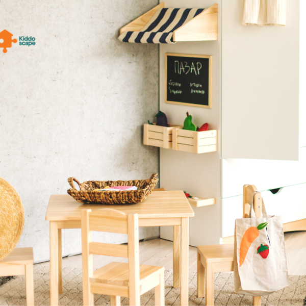 table with 4 chairs massive wood