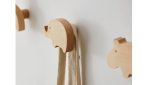 wooden hooks animals