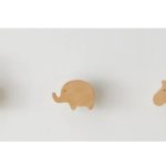 wooden hooks animals