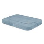 Canapea modulară pentru copii din catifea reiată moalе - imagine 9